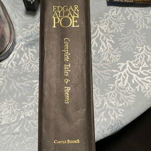 Edgar Allen Poe hard cover book